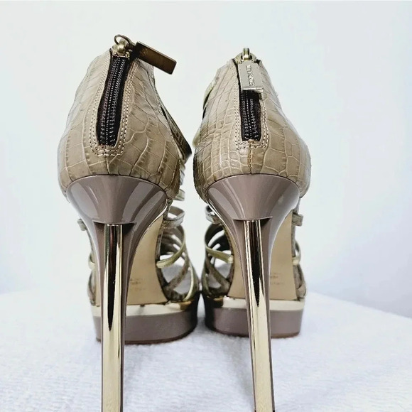 Bruno Magli stilleto strappy gladiator pumps 39 - Picture 7 of 15